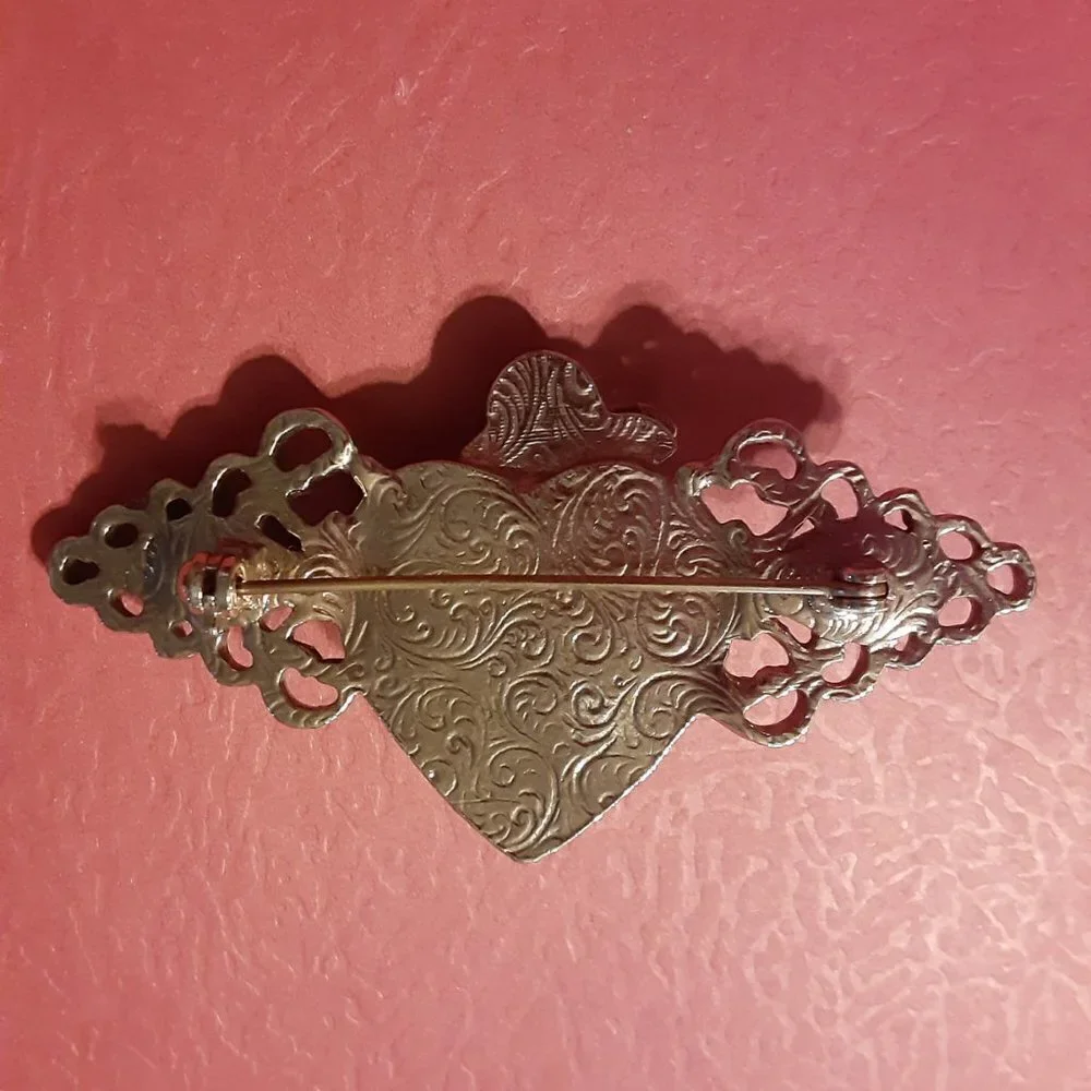 Gold-toned Angel Brooch